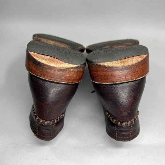 Frye Oliver Boots Men's Size 9D Brown Leather Lace Up Casual Chukka Boots - Picture 11 of 12